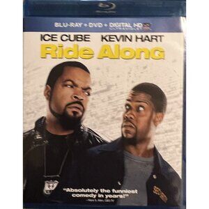 Ride Along (Blu‑ray, 2014) Ice Cube Kevin Hart Comedy Action Very Good